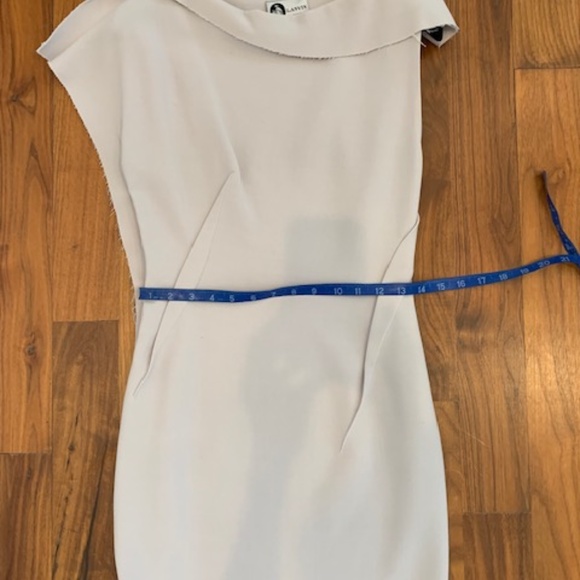 Lanvin Bateau Neckline Midi Sheath Dress - Beige - Size 36 EU/4 US - Picture 7 of 10